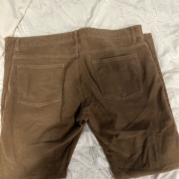 J. Crew Tan Corduroy Slim Pants Men’s 34x30 - Picture 7 of 8